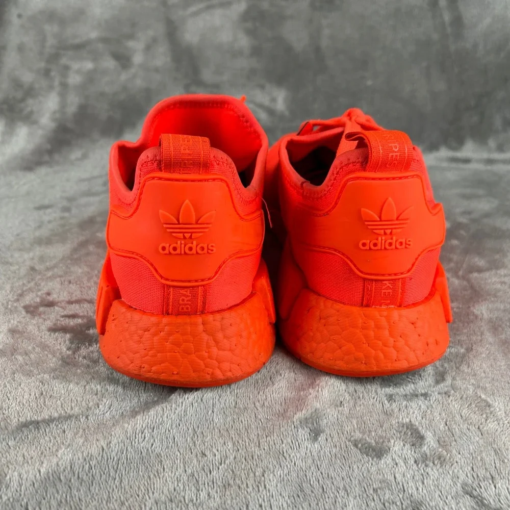 Adidas NMD R1 Solar Red Monochromatic Mesh Sneakers S31507 Mens 10.5 No Insoles